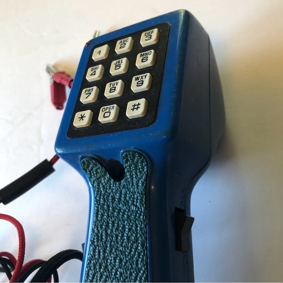 Telephone Repair Lineman Butt Test Set/ pushbutton / perfect condition - Picture 6 of 7